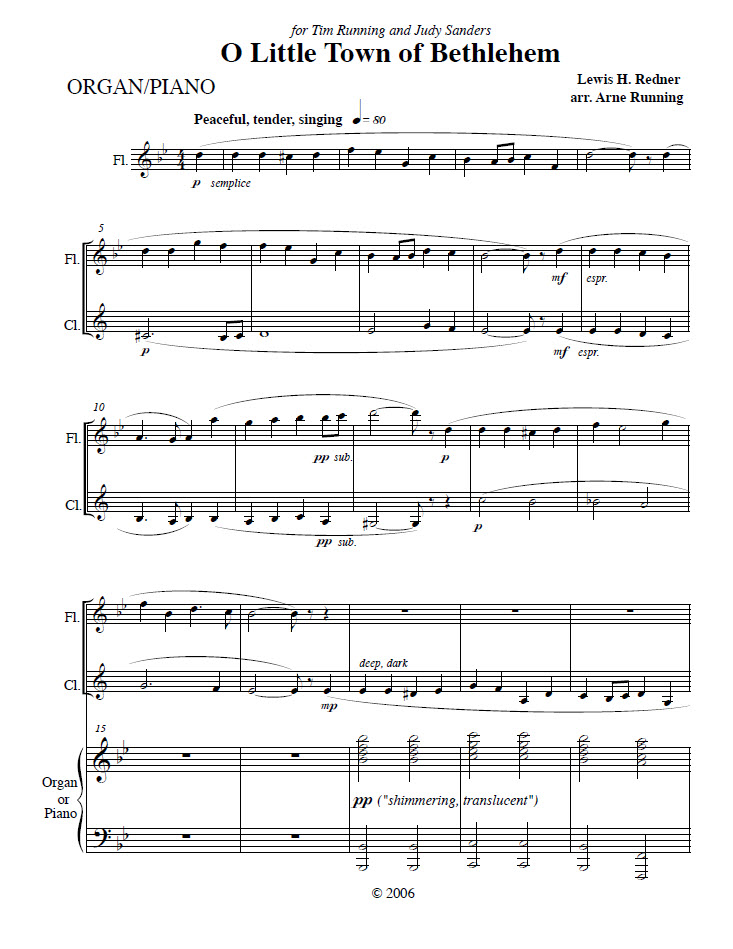 single page of sheet music; contact me for accessible version